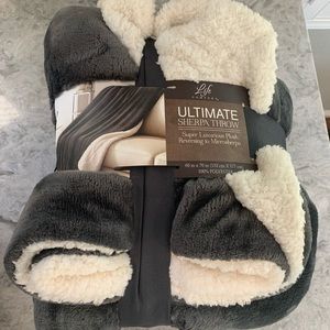 Sherpa Throw Blanket